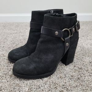 ASH Falcon Black Suede Boots